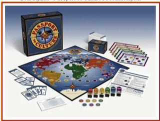 Passport to Culture Board Game | Multicultural Realia and Apparel