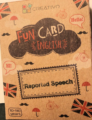 Reported Speech | Foreign Language and ESL Books and Games