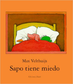 Sapo tiene miedo