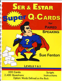 Ser & Estar Super Q-Cards | Foreign Language and ESL Books and Games