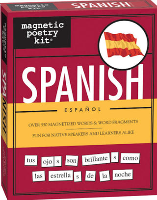 Spanish Magnetic Poetry Kit | Foreign Language and ESL Books and Games