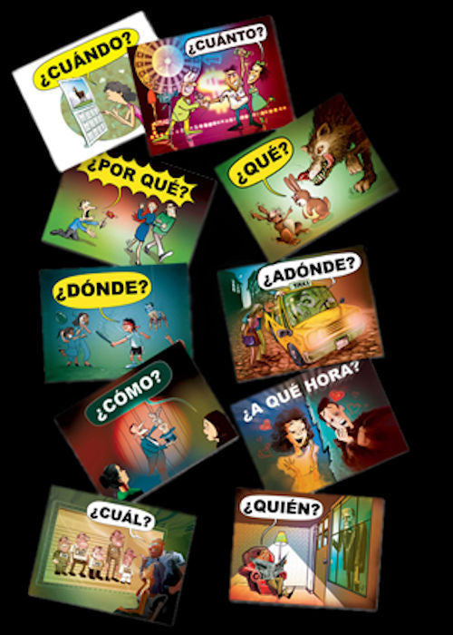 Spanish Question Word Posters | Foreign Language and ESL Books and Games