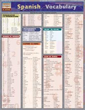 Spanish Vocabulary | Foreign Language and ESL Books and Games