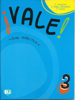 Vale 3 Teacher Book - Guí­a didáctica | Foreign Language and ESL Books and Games